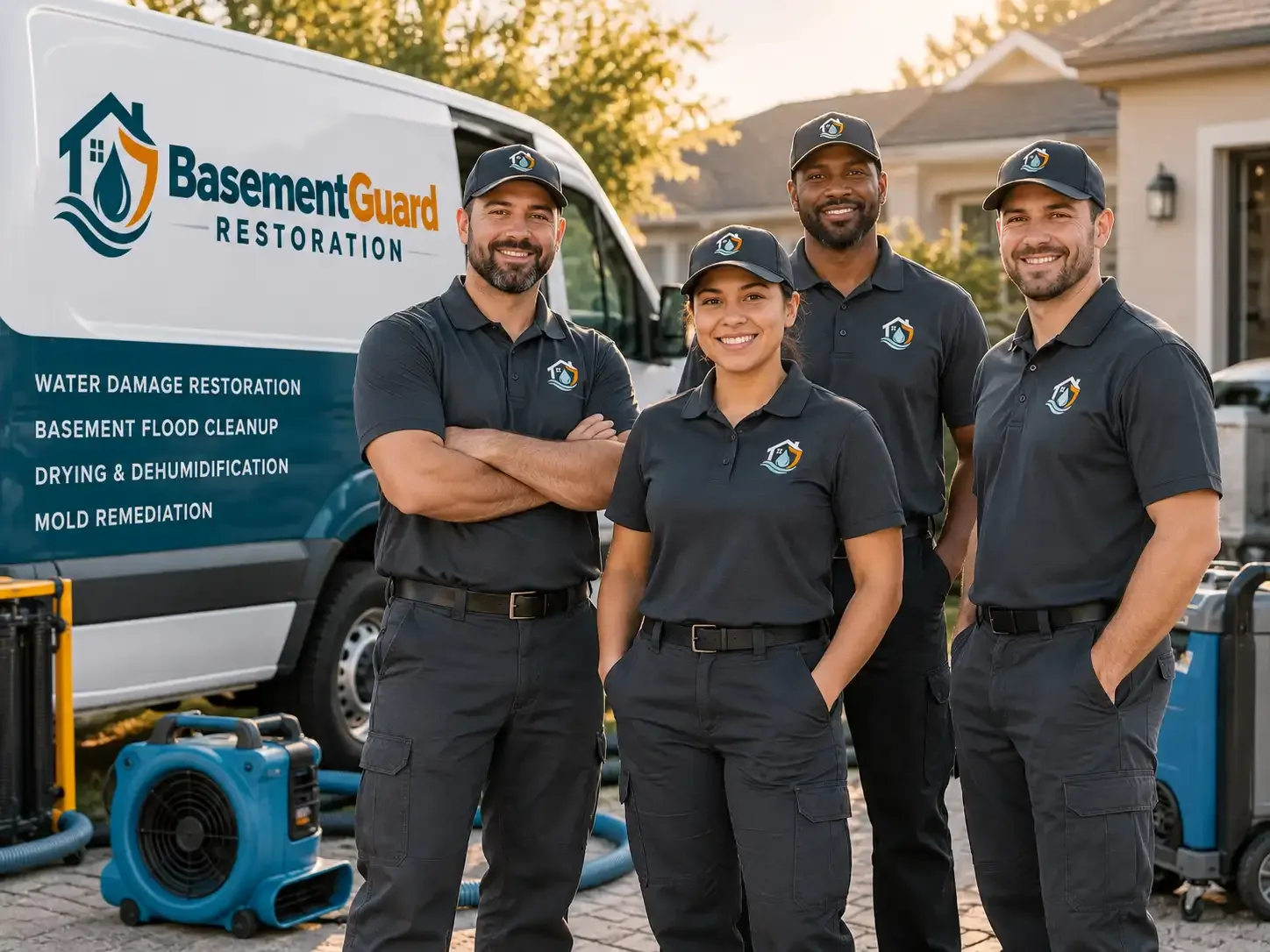 Basement Water Damage Restoration company in Crystal, MI